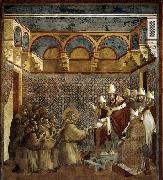 GIOTTO di Bondone Confirmation of the Rule Spain oil painting artist